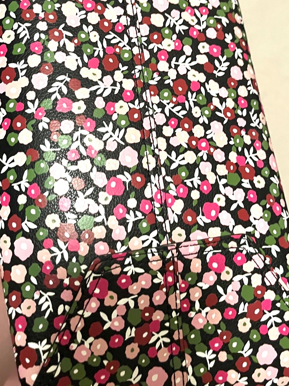 kate spade Pink Floral Tote with Hot Pink Pouch - Picture 4 of 9